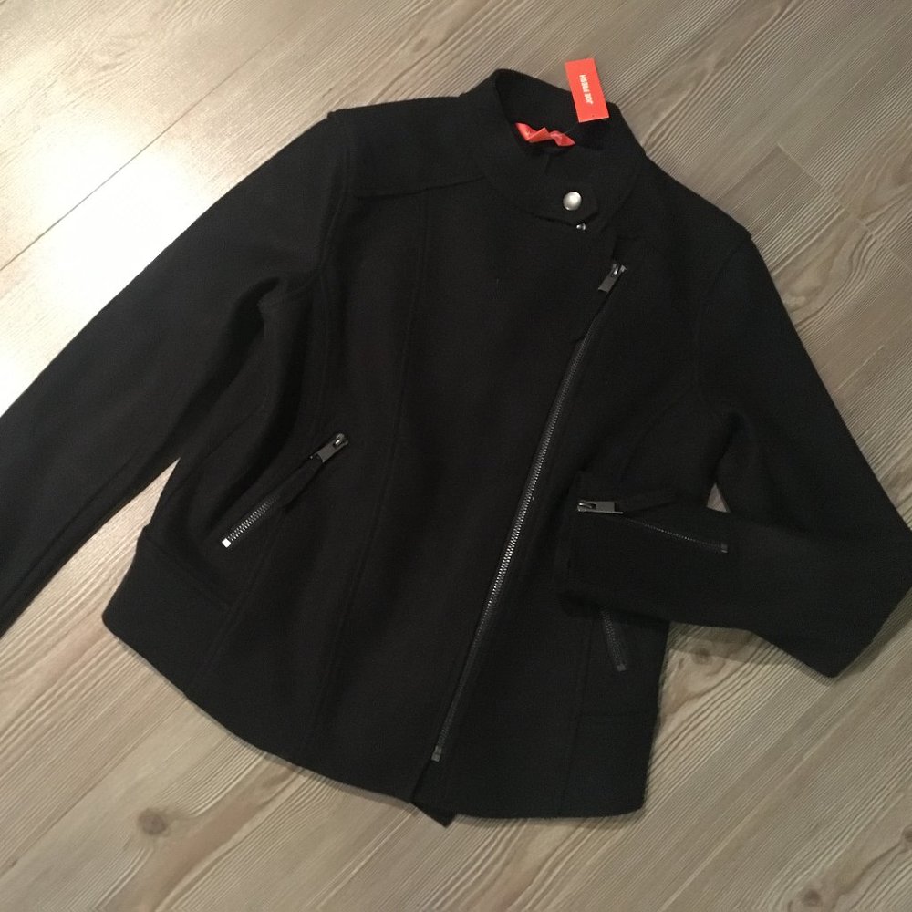NWT Navy Blue Motto Jacket Sz S - Free Shipping!